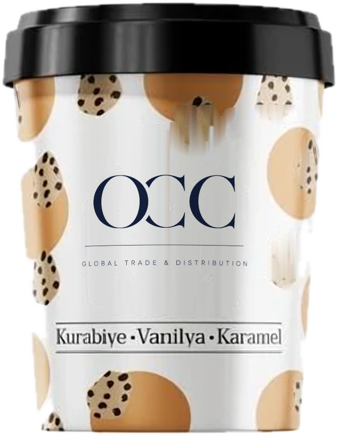 Kurabiye · Vanilya · Karamel dondurma