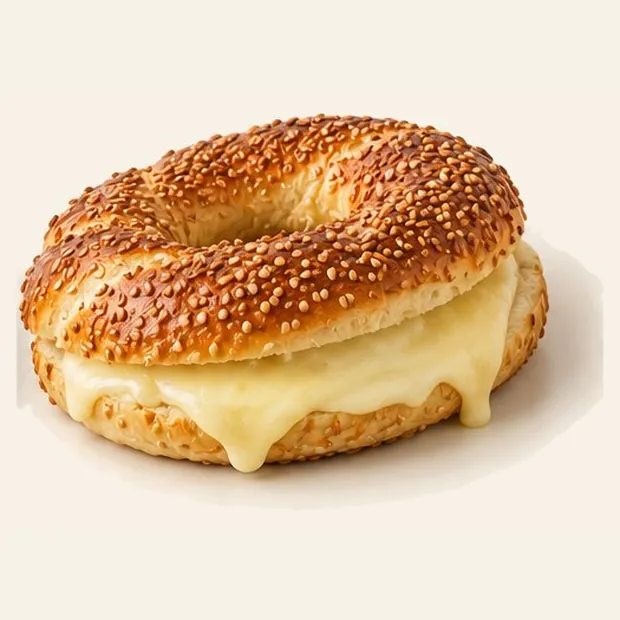 Simit with Kashar Cheese