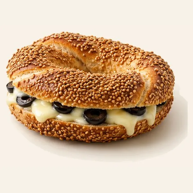 Simit with Kashar & Olive