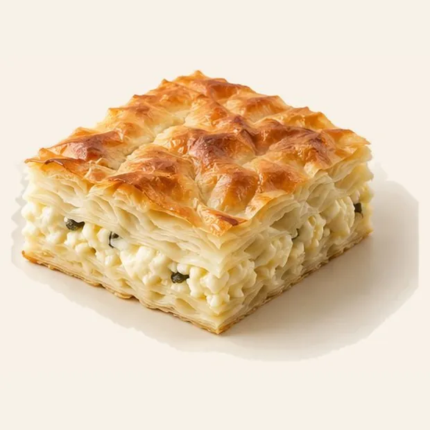 Su Böreği with White Cheese