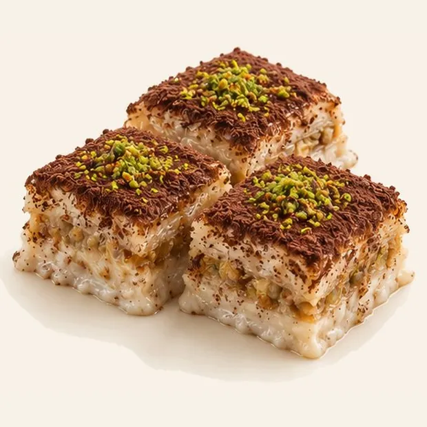 Cold Baklava with Antep Pistachio